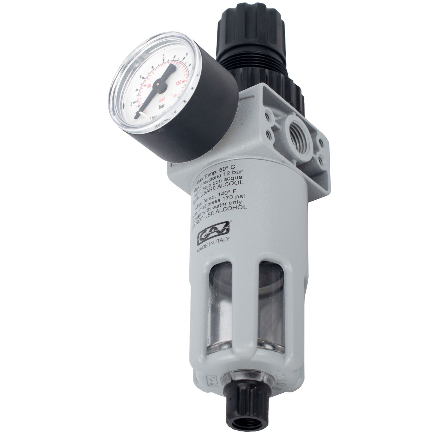 Filter/regulator 1/4' In Line